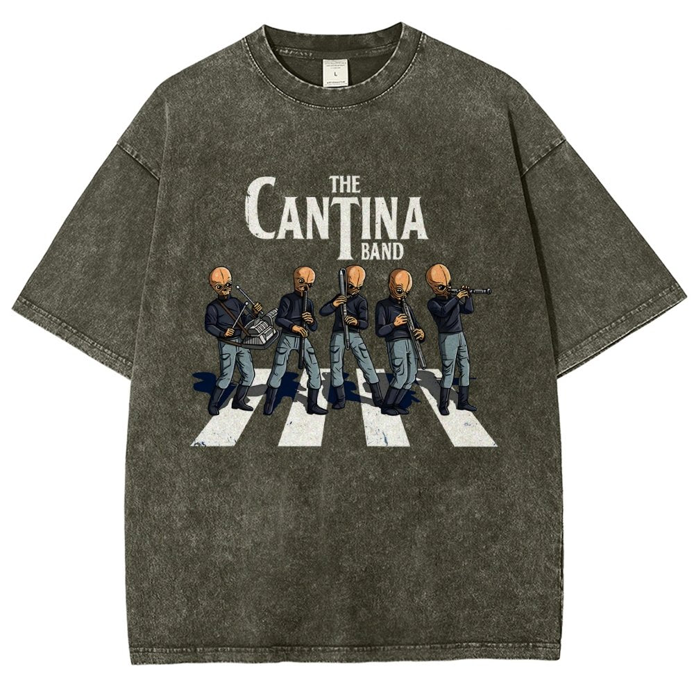 The Space Band Vintage Distressed T-shirt