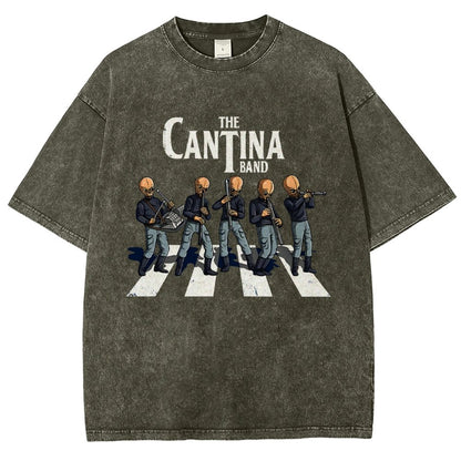 The Space Band Vintage Distressed T-shirt