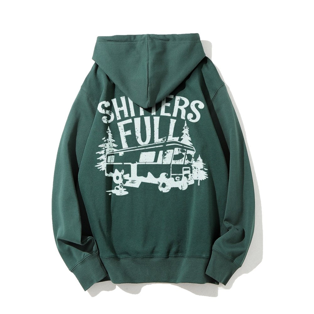 Shitters Full Printed Back Unisex Cotton Hoodie