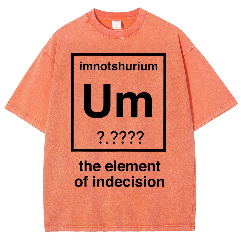Element Of Indecision Vintage Distressed T-shirt