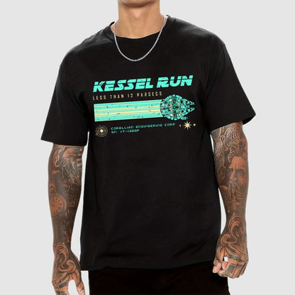 Retro Vintage Parsecs Geek T-Shirt