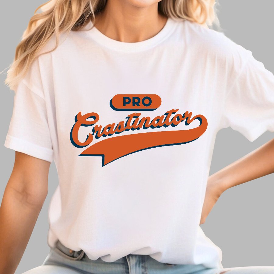 Professional Crastinator MVP Geek T-Shirt