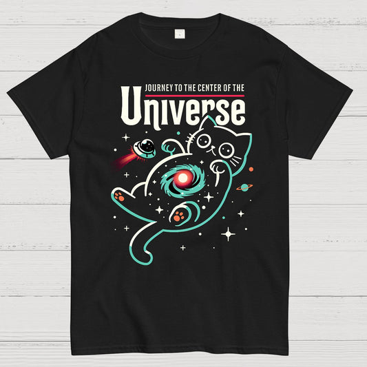 Journey to the Center of the Universe Geek T-Shirt