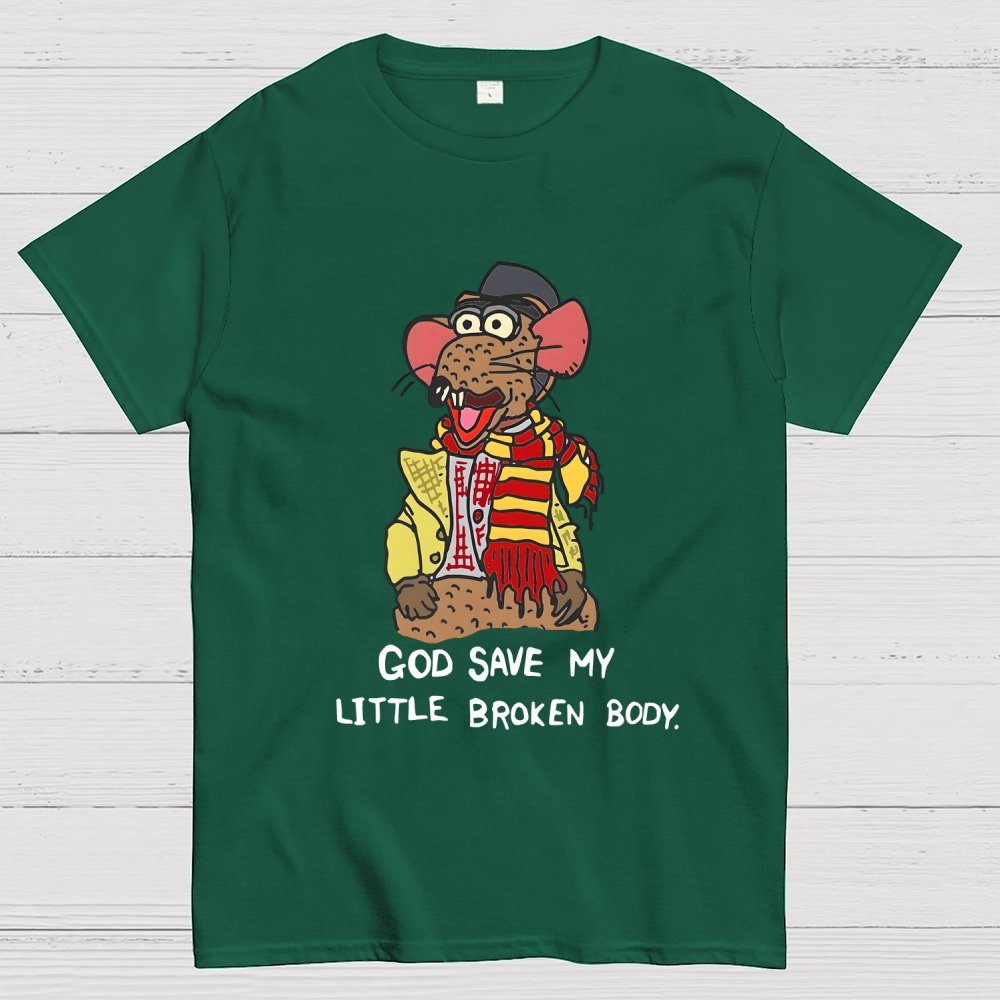 God Save My Little Broken Body Geek T-Shirt