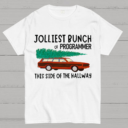 Jolliest Bunch Of Programmer This Side Of The Hallway Geek T-Shirt