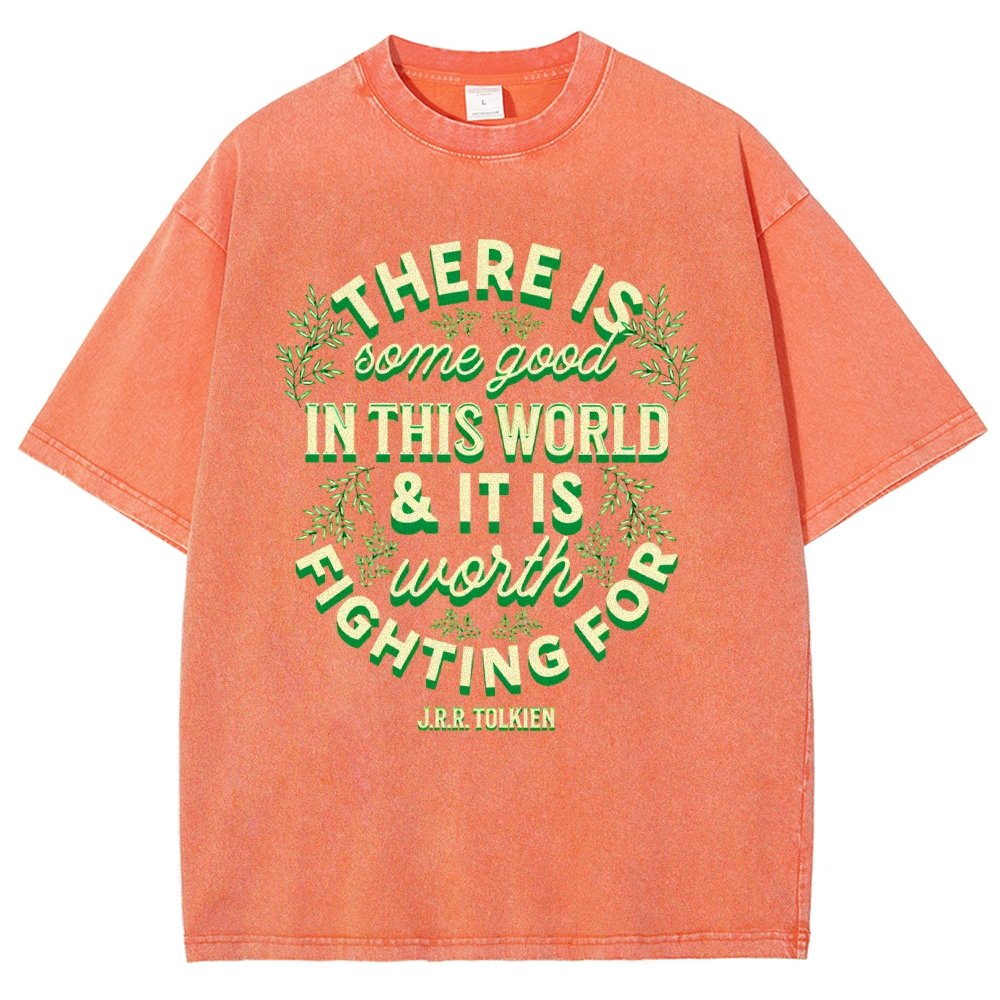 There is Some Good in This World Vintage Distressed T-shirt