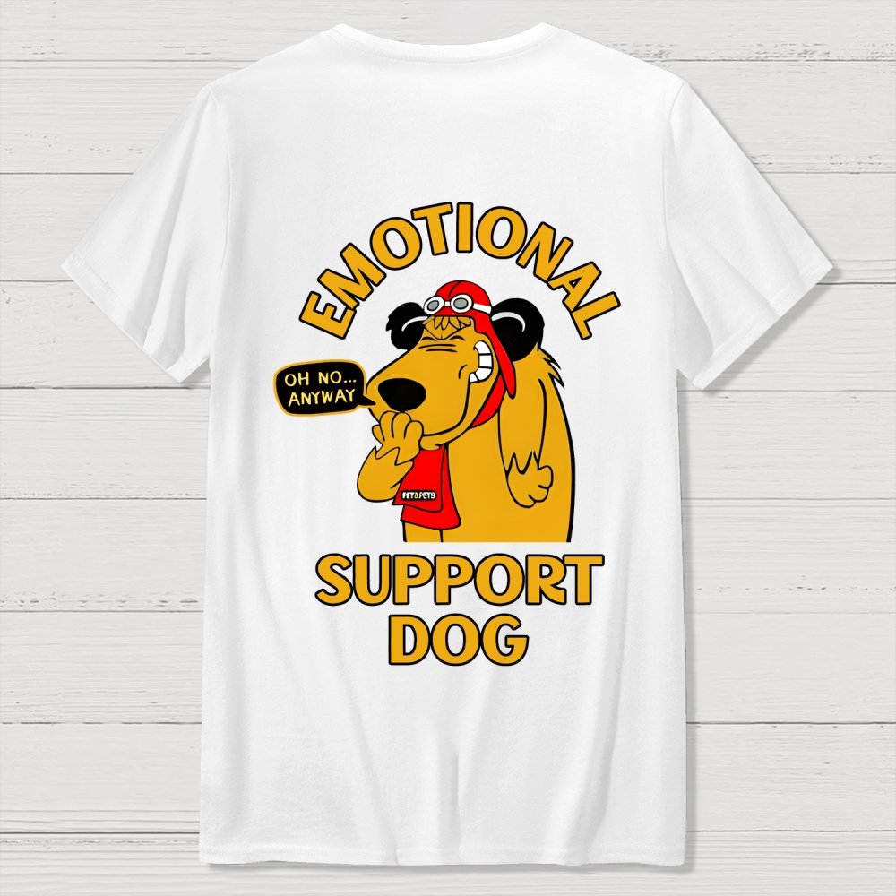 Support Or Not? Front And Back Printing Geek T-Shirt