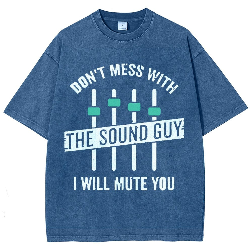 I Will Mute You Vintage Distressed T-shirt