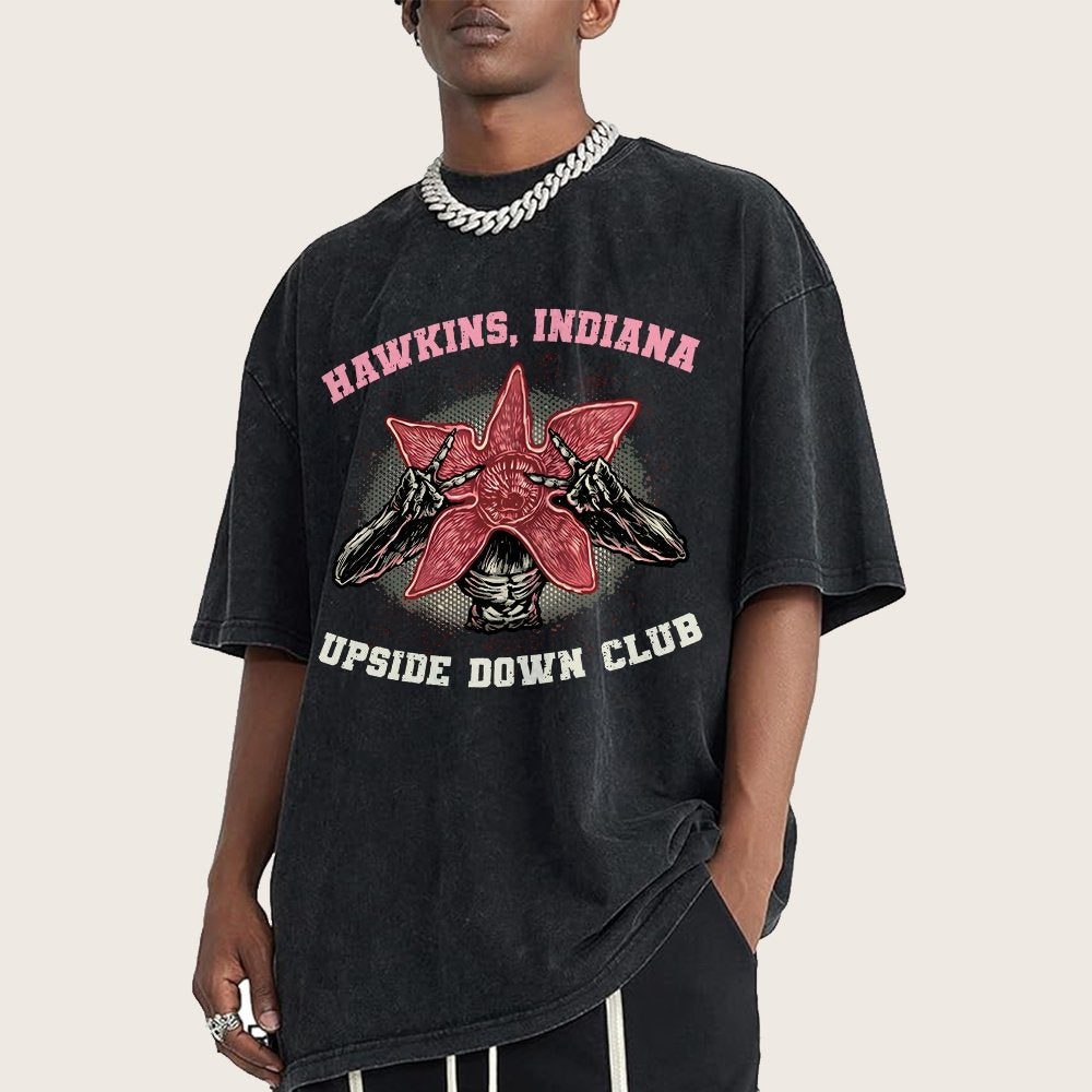 Upside Down Club Vintage Distressed T-shirt