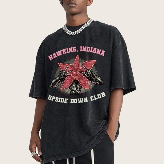 Upside Down Club Vintage Distressed T-shirt