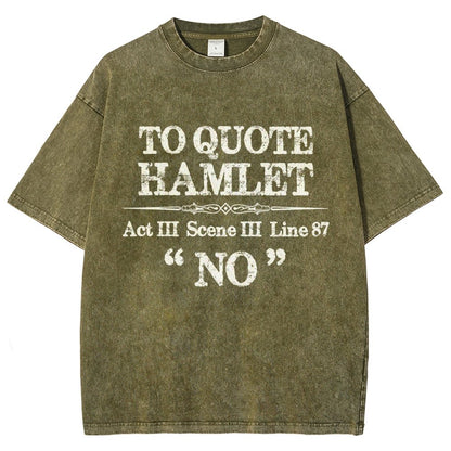 Sarcastic Acting Quotes Vintage Distressed T-shirt