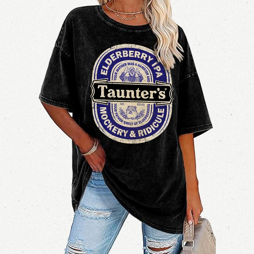 Elderberry IPA Vintage Distressed T-shirt