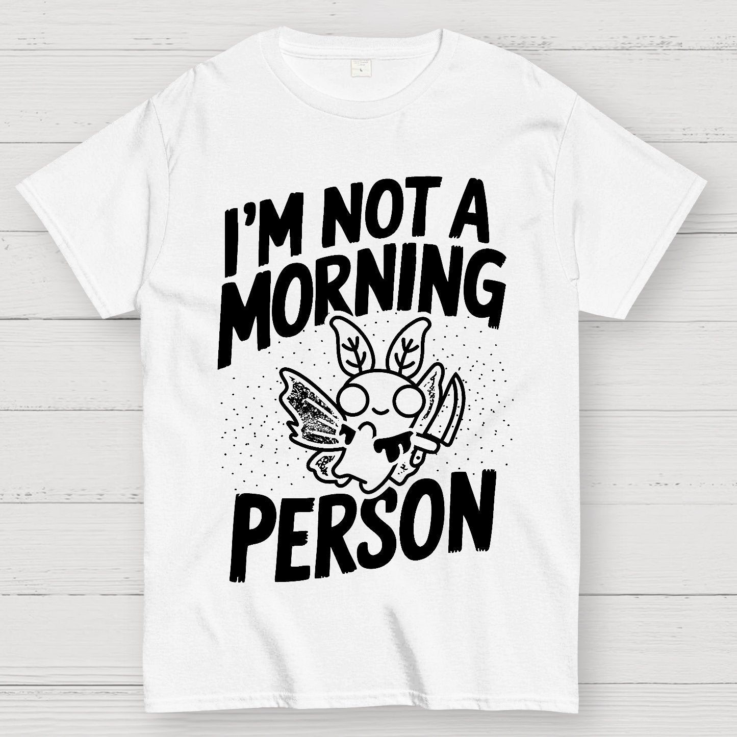 Not A Morning Bug Geek T-Shirt