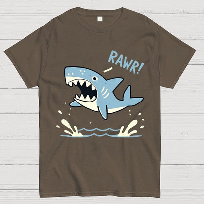 Shark Rawr! Unisex Geek T-Shirt