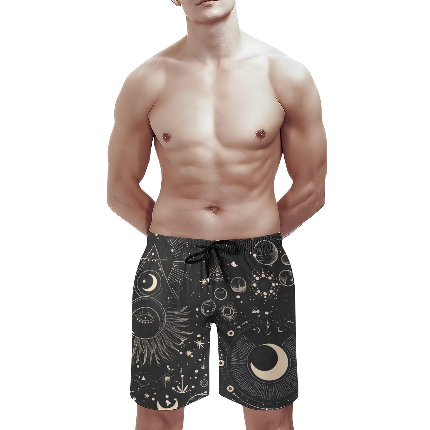 Planet Symbols Geek Shorts