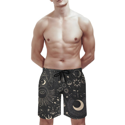 Planet Symbols Geek Shorts