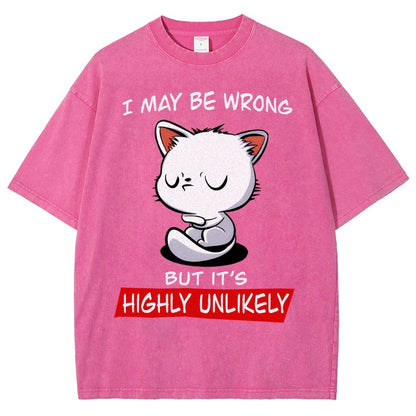 I May Be Wrong Vintage Distressed T-shirt