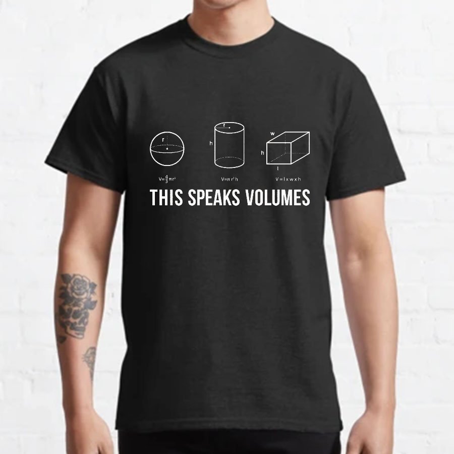 This Speaks Volumes Geeky T-Shirt