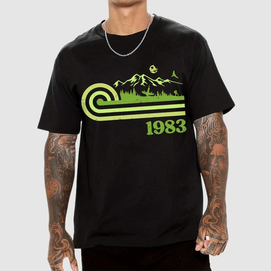 Retro Vintage Mystic Grove Geek T-Shirt