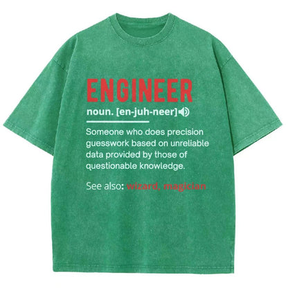 Engineer Definition Vintage Distressed T-shirt