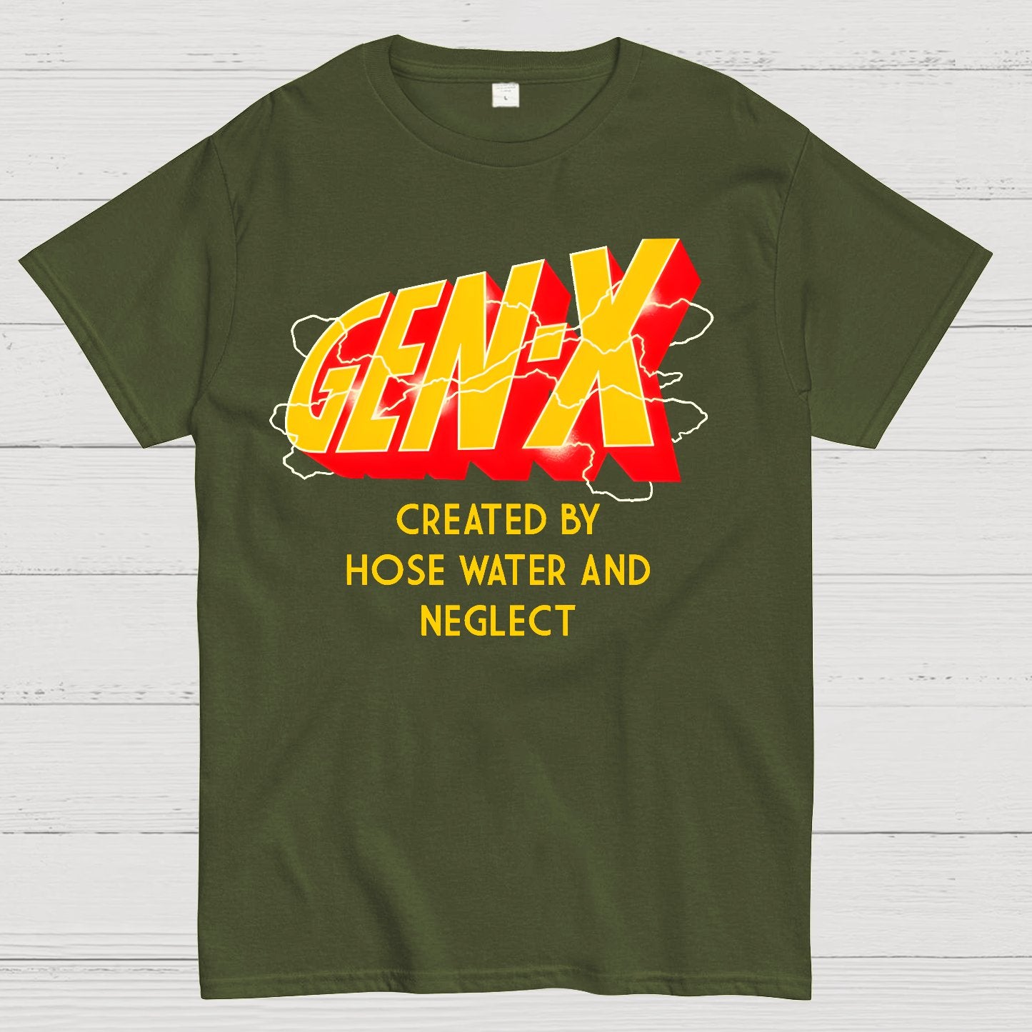 Gen-X , Strong Independence Geek T-Shirt