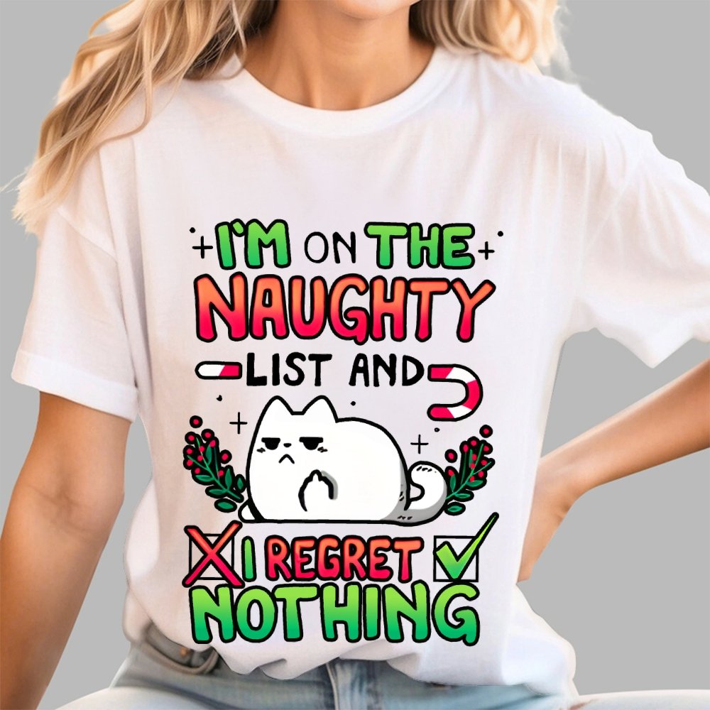 I'm on the Naughty list Geek T-Shirt