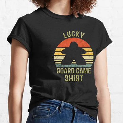 Luck Board Game Geeky T-Shirt