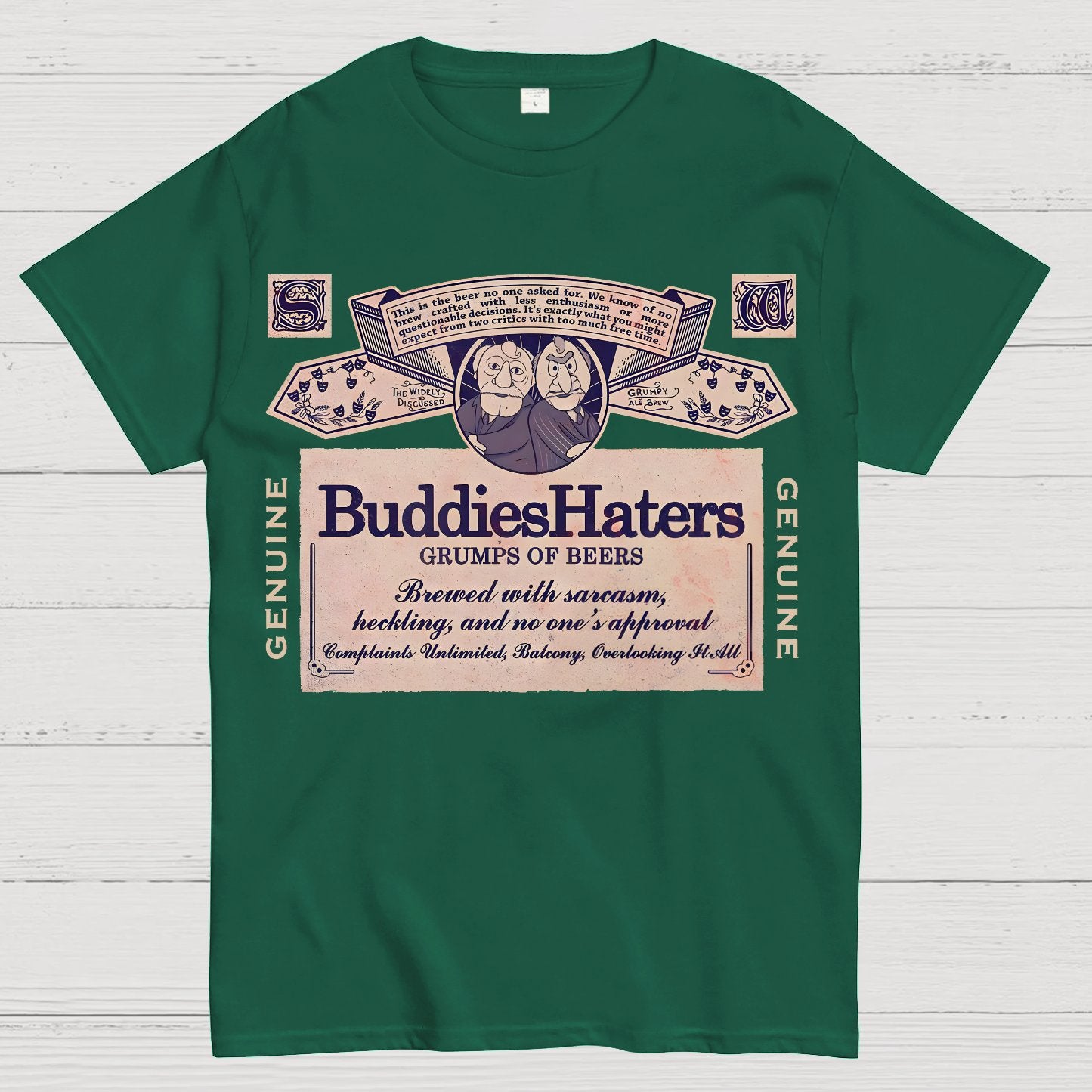 Buddies Haters Geek T-Shirt