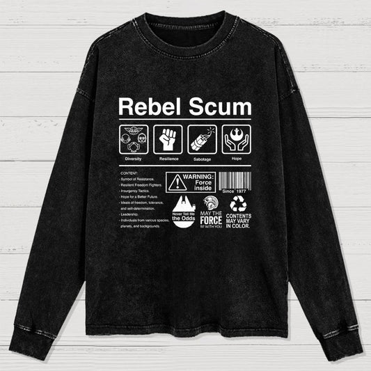 Washed Long Sleeve Tee 2507000218
