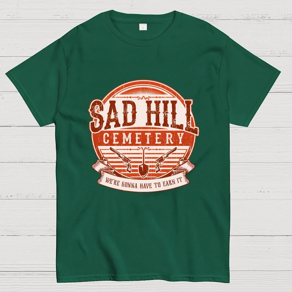 Somber Hill Cemetery Geek T-Shirt