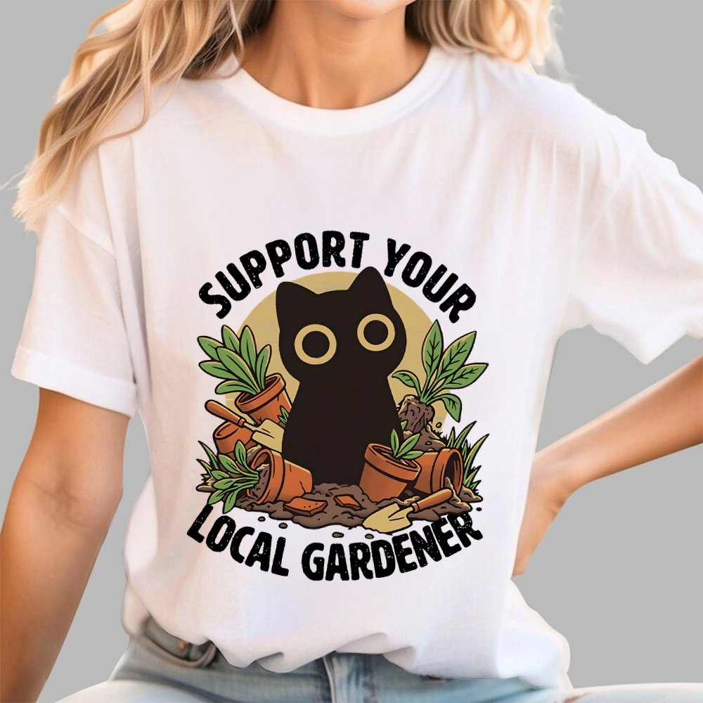 Support Your Local Gardener Geek T-Shirt