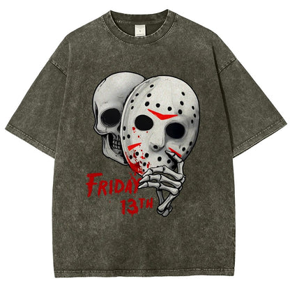 Friday 13th Vintage Distressed T-shirt
