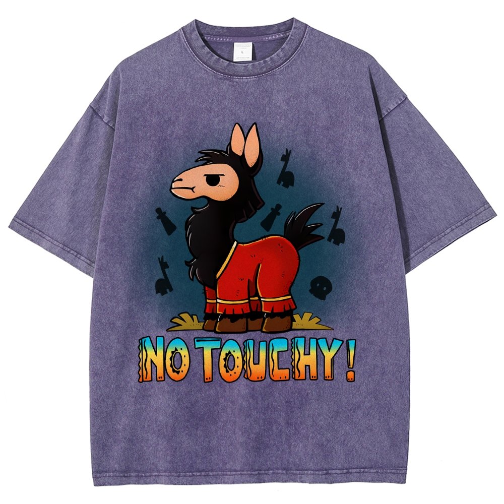 No Touchy! Vintage Distressed T-shirt