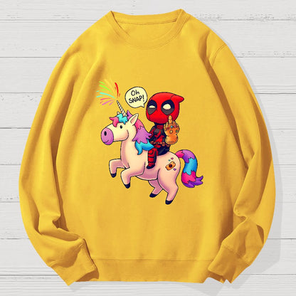 Lnfinity Chimichanga Geek Cotton Sweatshirt