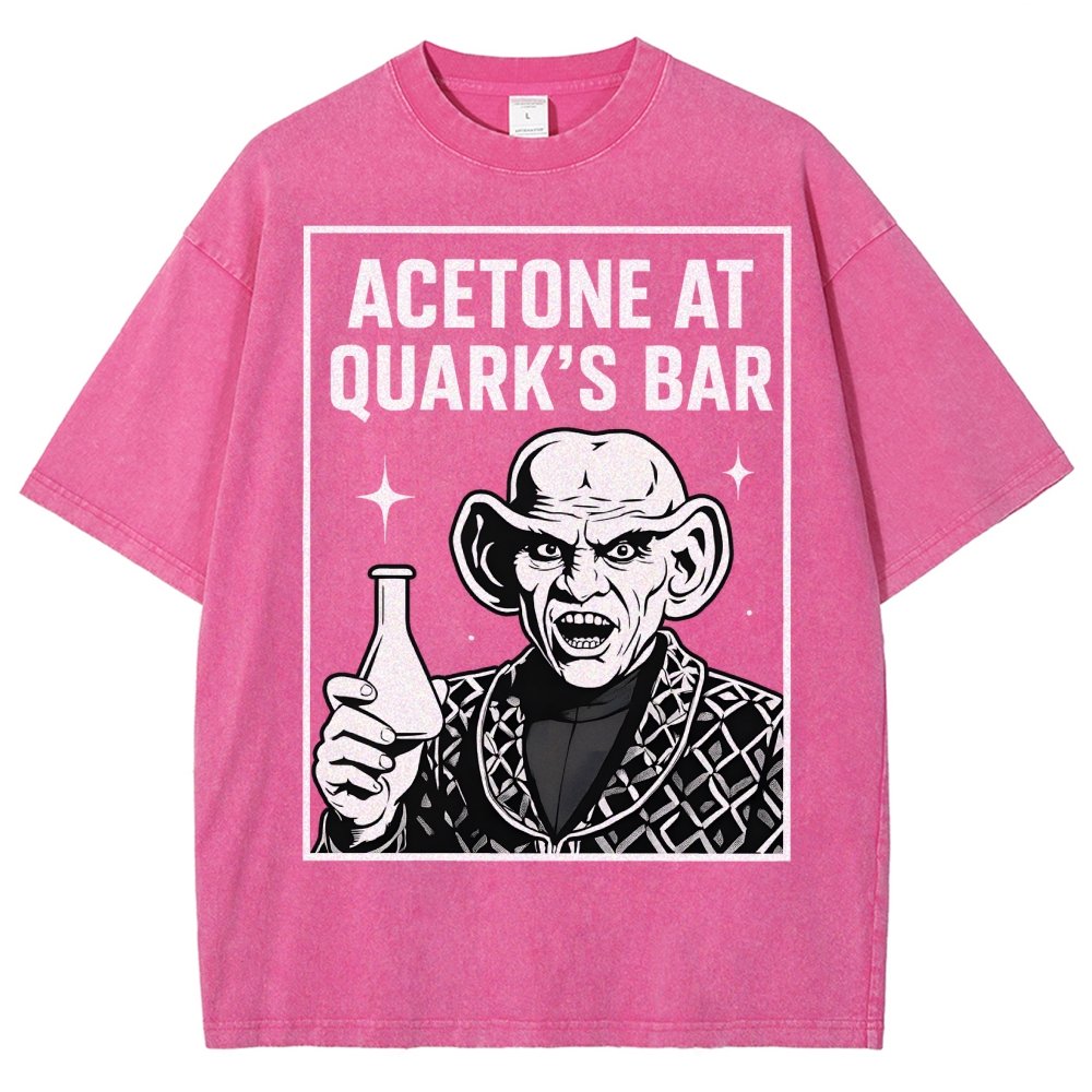 ACETONE AT A SPACE BAR Vintage Distressed T-shirt