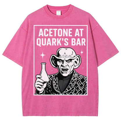 ACETONE AT A SPACE BAR Vintage Distressed T-shirt