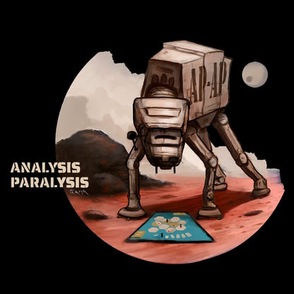 Board Game Analysis paralysis Geeky T-Shirt