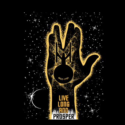 Live Long And Prosper Geek T-Shirt