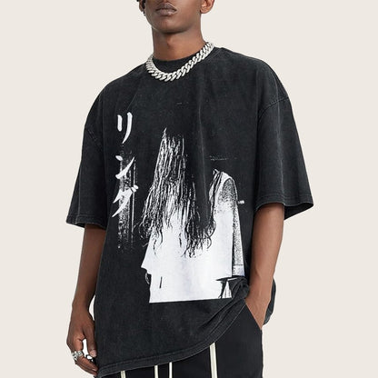 Ghost Vintage Distressed T-shirt