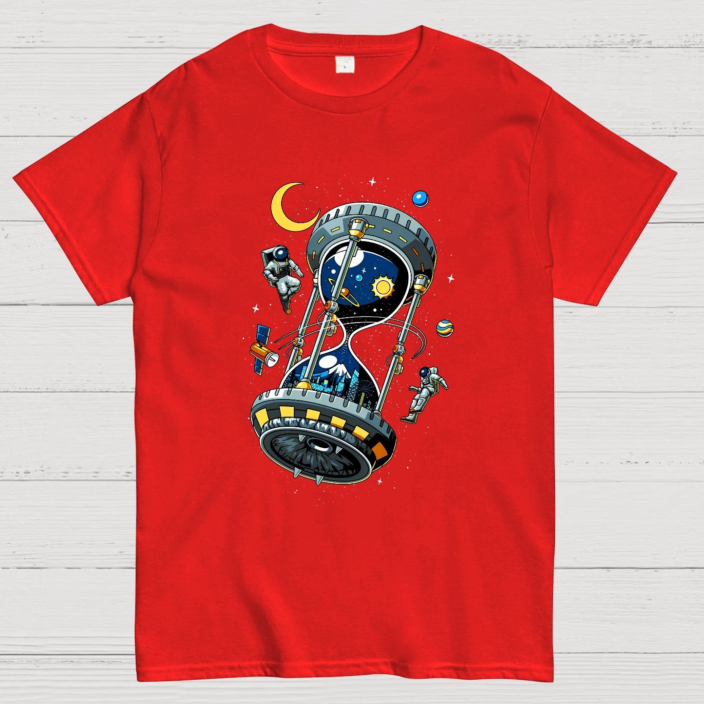 Space Hourglass Geek T-Shirt