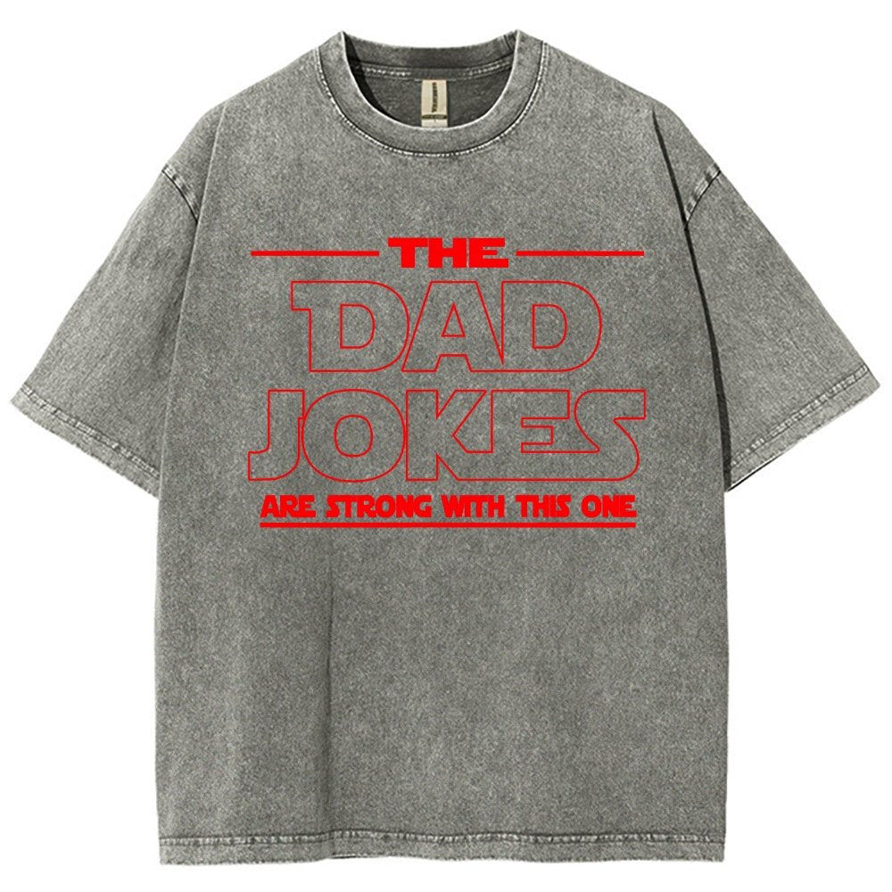 The Dad Jokes Vintage Distressed T-shirt