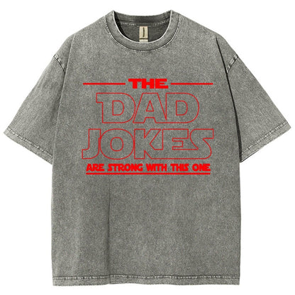 The Dad Jokes Vintage Distressed T-shirt