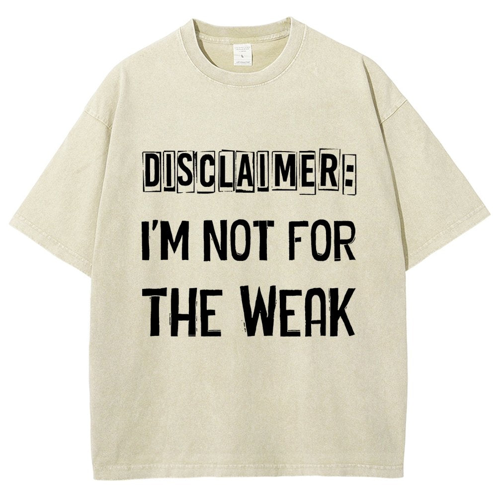 Disclaimer Vintage Distressed T-shirt