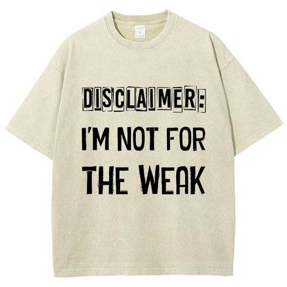 Disclaimer Vintage Distressed T-shirt
