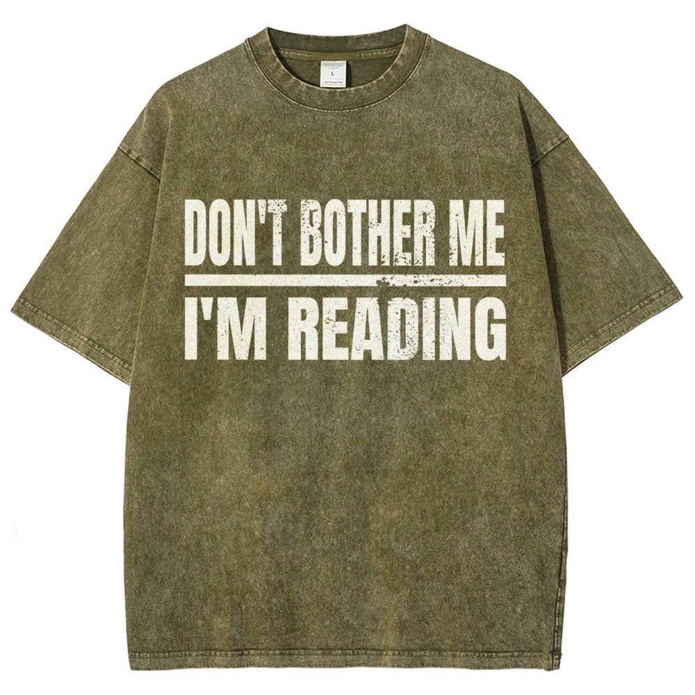 Don't Bother Me Vintage Distressed T-shirt
