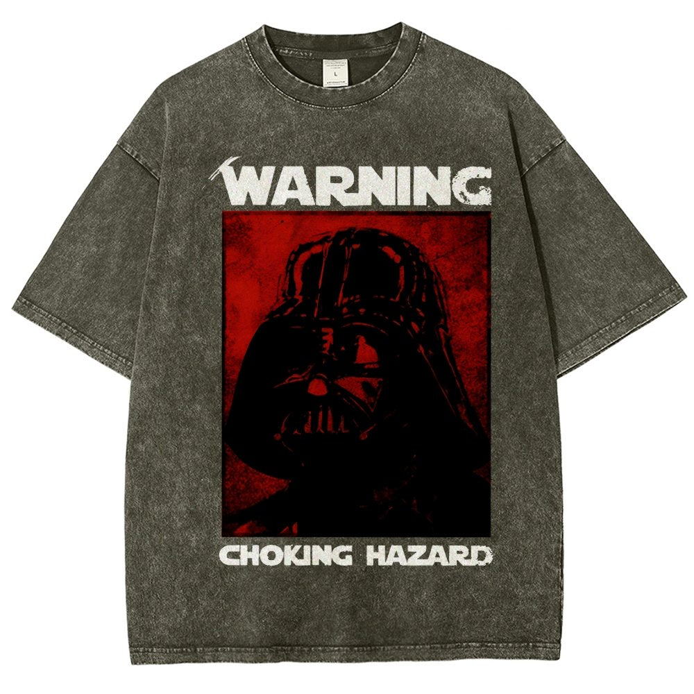 Warning Choking Hazard Vintage Distressed T-shirt