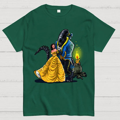 Beauty and the Alien Geek T-Shirt