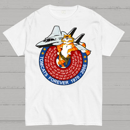 F-14 Tomcat - Tomcats Forever 1970 Geek T-Shirt