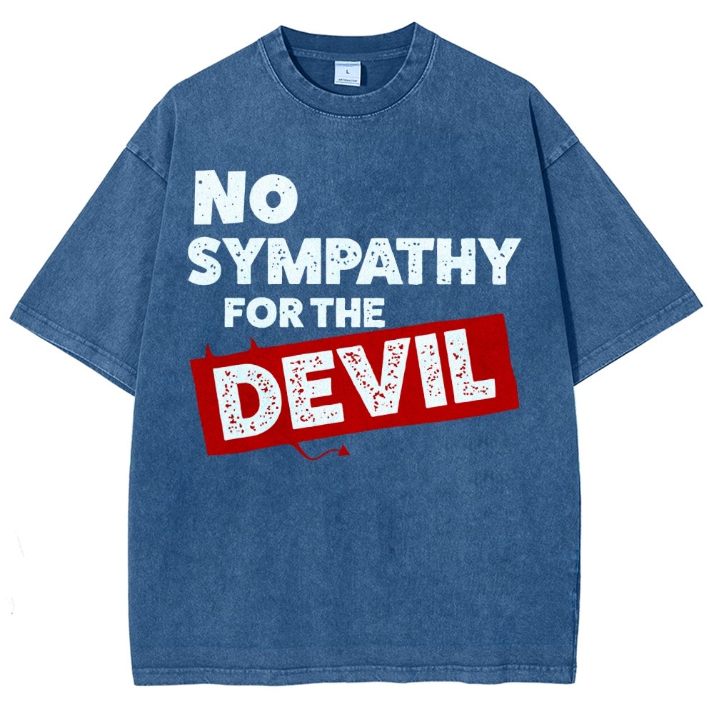 No Sympathy for The Devil(redbubble) Vintage Distressed T-shirt