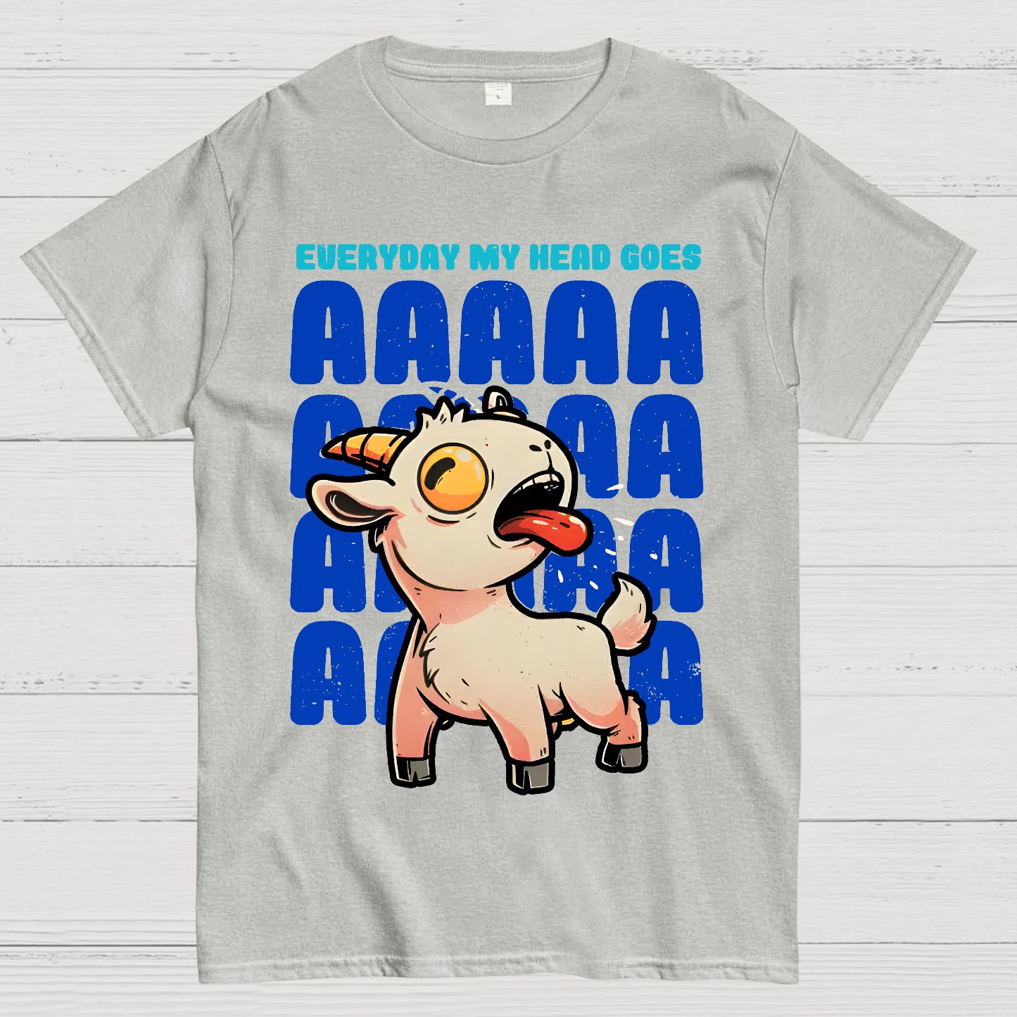Everyday My Head Goes AAA Geek T-Shirt